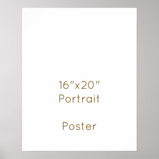 オーダーメイド 40.6cm×50.8cm ポスター (正面)