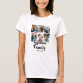 オーダーメイド | 5枚の写真 | ファミリー Tシャツ (正面)