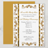 オーダーメイド 50周年 招待状 (正面/裏面)