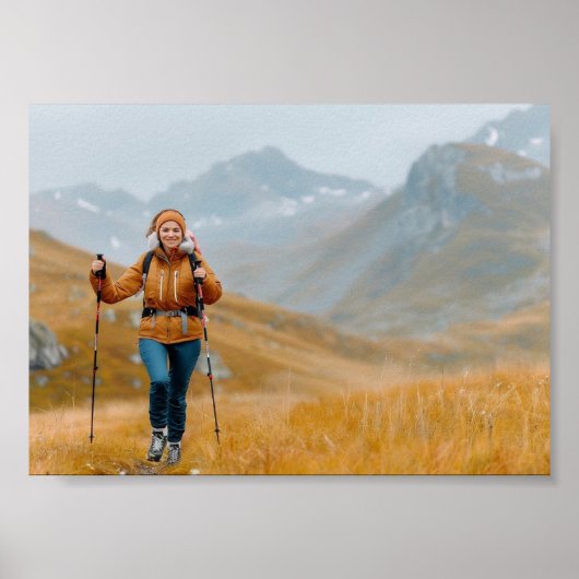 オーダーメイド 7x5 フォトプリント - パーソナライズ フォト ギフト ポスター (正面)