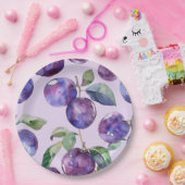 オーダーメイド 9" ラウンドエンゲージメントパーティープレート ペーパープレート (パーティー)