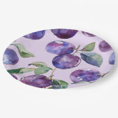 オーダーメイド 9" ラウンドエンゲージメントパーティープレート ペーパープレート (アングル)