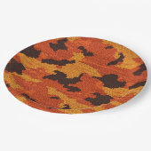 オーダーメイド 9" ラウンド ウェディング ペーパー プレート (アングル)