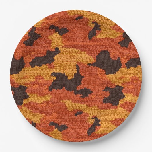 オーダーメイド 9" ラウンド ウェディング ペーパー プレート (正面)