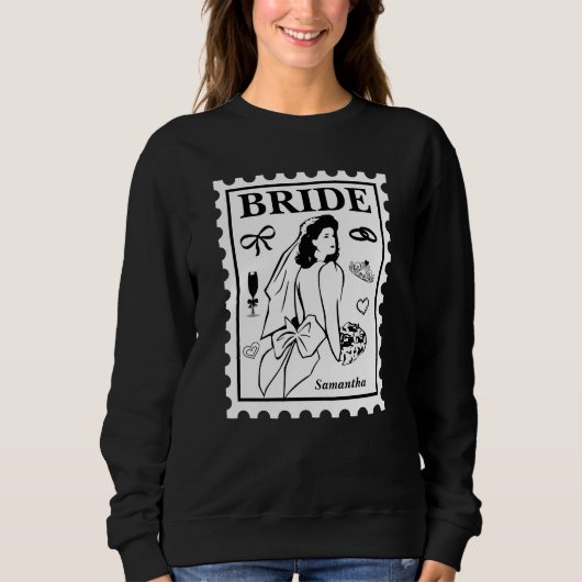 オーダーメイド Brideスタンプ スウェットシャツ (正面)