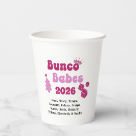 オーダーメイド Bunco Babe 紙コップ