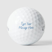 オーダーメイド Callaway Supersoft ゴルフボール (正面)