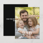 オーダーメイド Dad EST フォトカード (正面/裏面)