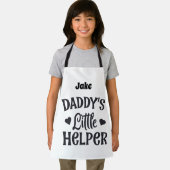 オーダーメイド Daddy's Little Helper エプロン (インサイチュ)