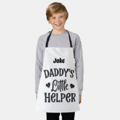 オーダーメイド Daddy's Little Helper エプロン (着用した状態)