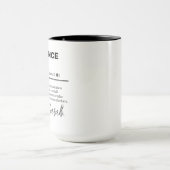 オーダーメイド Difference Maker マグ、感謝の気持ちを込めて マグカップ (中央)