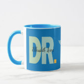 オーダーメイド Dr. PhD 卒業 マグカップ (左)