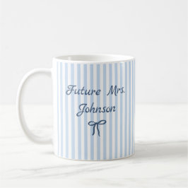 オーダーメイド Futuer Mrs ストライプ 婚約 マグカップ
