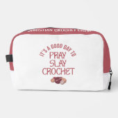 オーダーメイド GOOD DAY TO PRAY SLAY かぎ針編み ドップキット (正面)