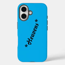 オーダーメイド "Heavens" カスタムタフiPhone 16ケース