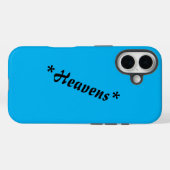 オーダーメイド "Heavens" カスタムタフiPhone 16ケース Case-Mate iPhoneケース (裏面 (横))