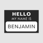 オーダーメイド Hello My Name タグ カスタムネームデザイン (正面)