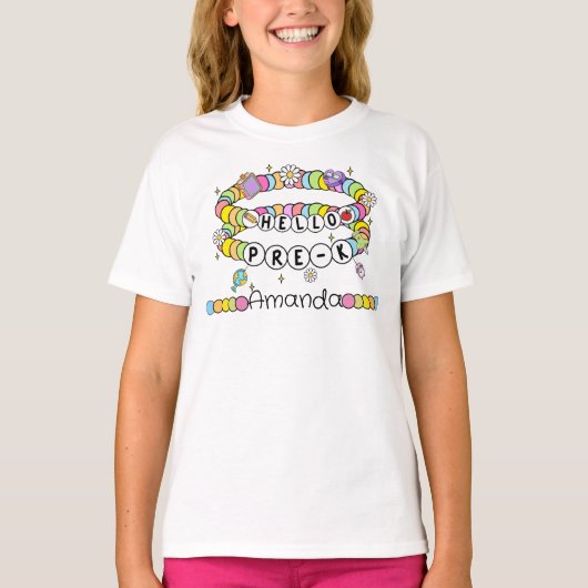 オーダーメイド Hello Pre-K Tシャツ (正面)