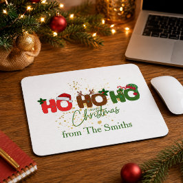 オーダーメイド Ho Ho Ho クリスマスマウスパッド マウスパッド