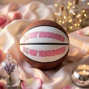 オーダーメイド I Love My Husband – 夫の写真を追加 ミニバスケットボール