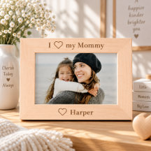 オーダーメイド I Love My Mommy フォトフレーム