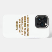 オーダーメイド iPhone 13 Pro タフケース iPhoneケース (裏面横)
