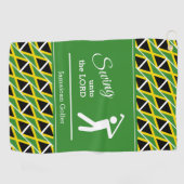 オーダーメイド JAMAICA ゴルフタオル (横)