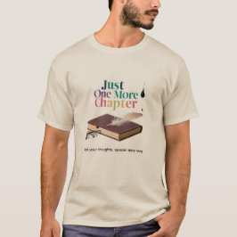 オーダーメイド"Just One More Chapter" ベーシックTシャツ Tシャツ