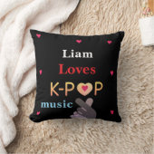 オーダーメイド K-pop 名前入り クッション (ブランケット)