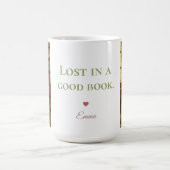 オーダーメイド “Lost in a Good Book” マグカップ (中央)