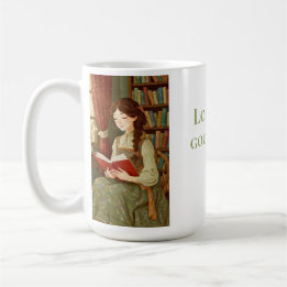 オーダーメイド “Lost in a Good Book” マグカップ