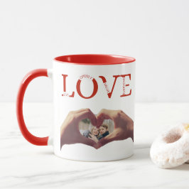 オーダーメイド LOVE アクロニム 写真  マグカップ