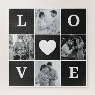 オーダーメイド"LOVE"フォトコラージュ ジグソーパズル
