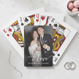 オーダーメイド "Lucky in Love" ウェディングトランプ トランプ