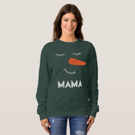 オーダーメイド MAMA 雪だるま お揃いファミリー スウェットシャツ