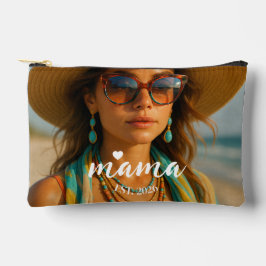 オーダーメイド Mama Est Year ママへのカスタムギフト アクセサリーポーチ