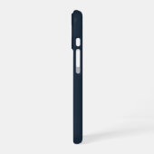 オーダーメイド MAMA Rose ネイビー iPhoneケース iPhone 16ケース (左側面)