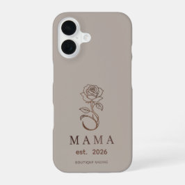 オーダーメイド MAMA Rose Sage Green iPhoneケース iPhone 16ケース