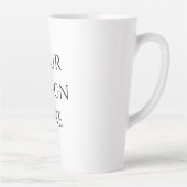 オーダーメイド or カスタマイズ カフェラテマグ (右)