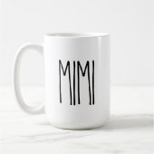 オーダーメイド RAE DUNN MIMI コーヒーマグ コーヒーマグカップ (左)