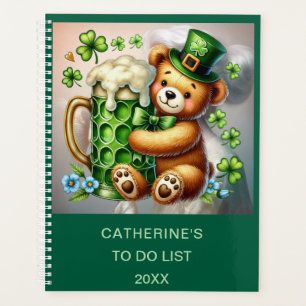 オーダーメイド ST. PATRICK'S DAY BEAR イメージ プランナー手帳