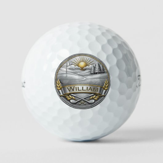 オーダーメイド Titleist Pro V1 ゴルフボール (正面)