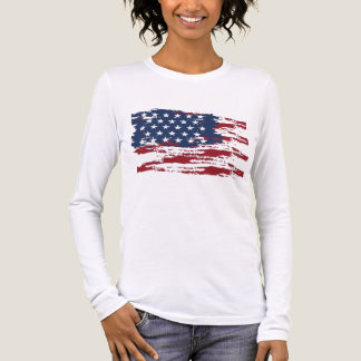 オーダーメイド USAフラグTシャツ トライブレンドTシャツ