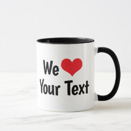 オーダーメイド We Love マグカップ