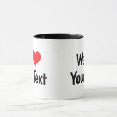 オーダーメイド We Love マグカップ (中央)