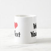 オーダーメイド We Love マグカップ (中央)