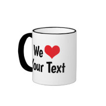 オーダーメイド We Love マグカップ
