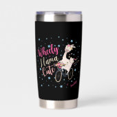 オーダーメイド Wheely Llama Cute  保温保冷タンブラー (正面)