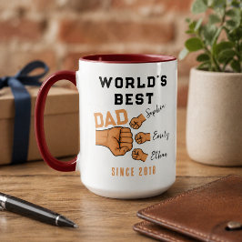オーダーメイド WORLD'S BEST Dad | 父の日 マグカップ