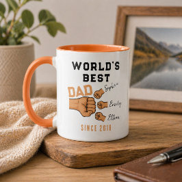 オーダーメイド WORLD'S BEST Dad | 父の日 マグカップ